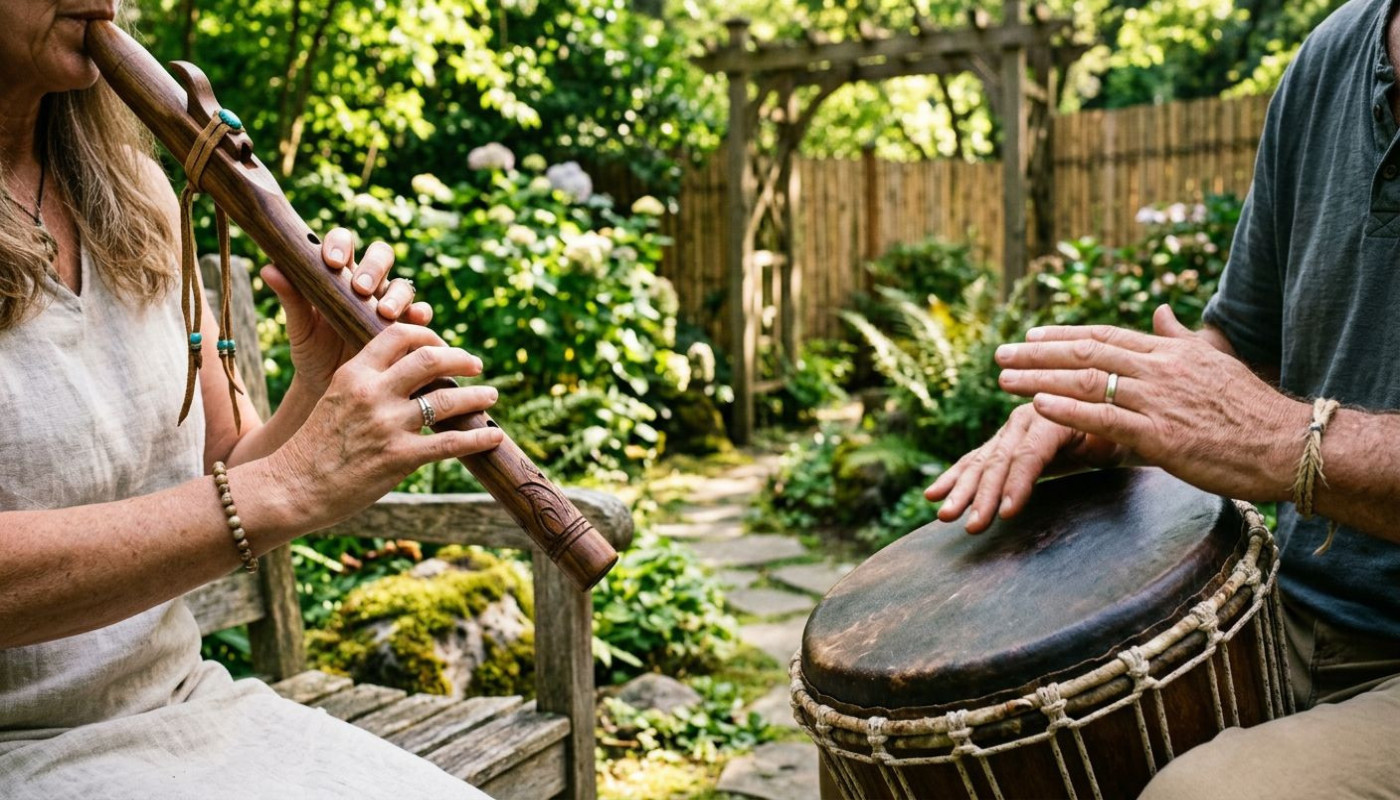 Comment les instruments traditionnels favorisent-ils le bien-être mental ?